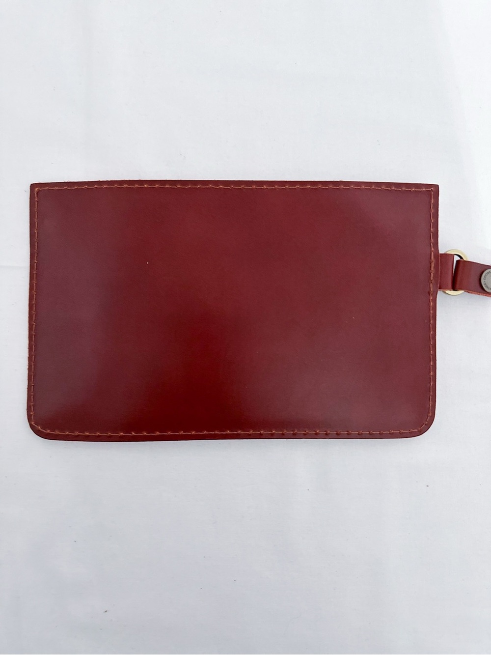 NEW Portland Leather Goods Adriana Pouch Shade Possibly Madrone Wristlet - Picture 7 of 13